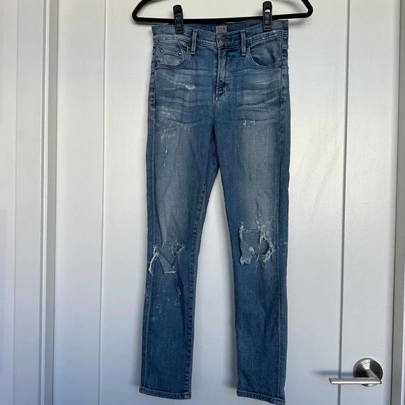 Citizens of Humanity High Rise Rocket Crop Womens Fizzle Skinny Jeans Size 26 - Picture 4 of 10